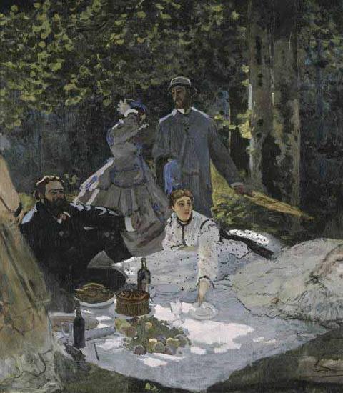 Claude Monet Le deeuner sur lherbe Germany oil painting art